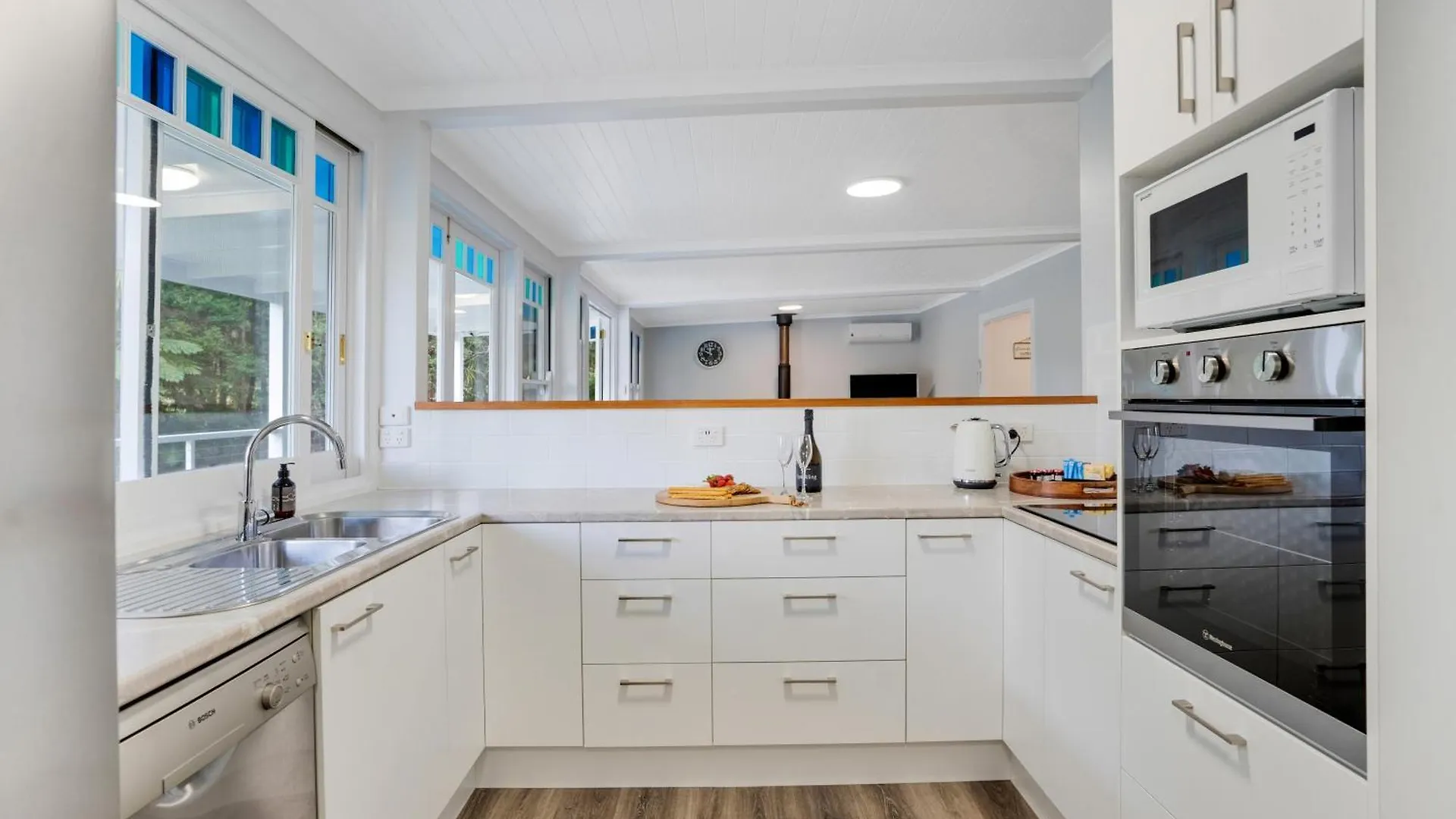 Tatil Evi Stanley House -Lakeside Luxury For 10 Perfect For Wedding Groups And Guests Booroobin
